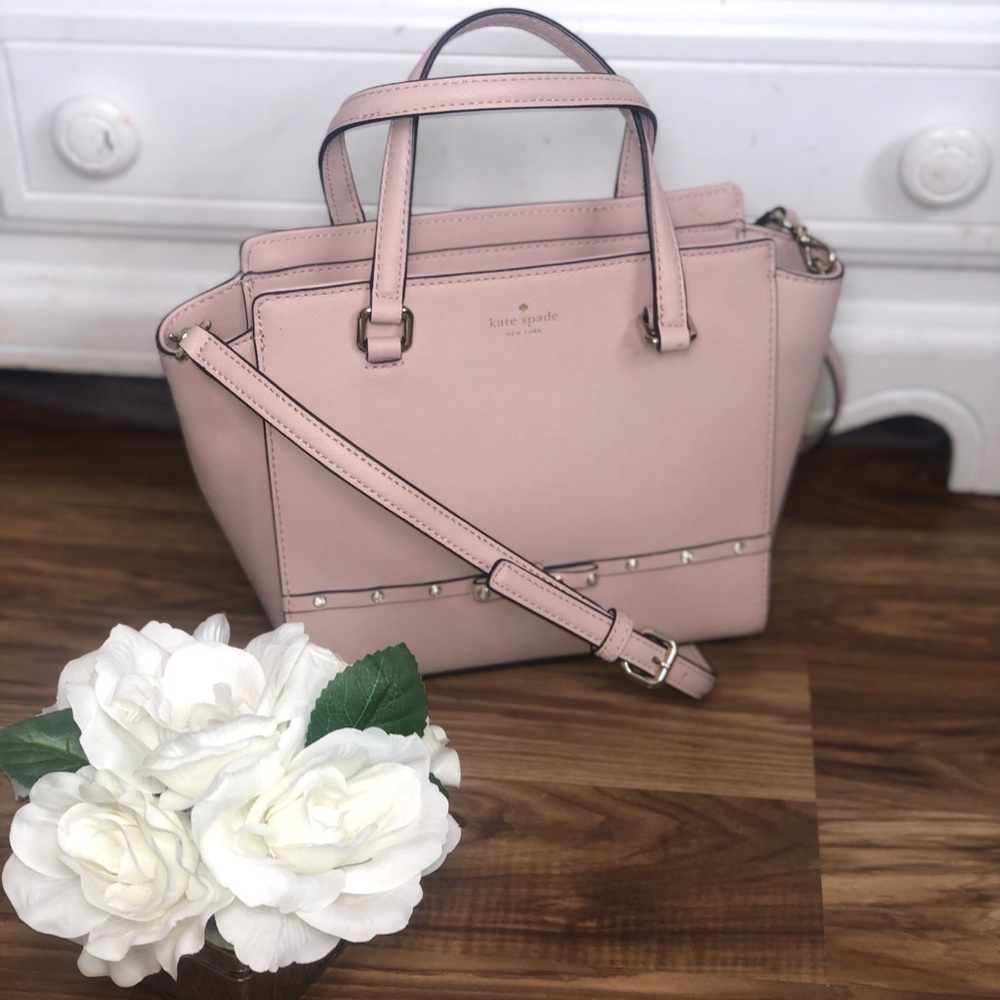 Kate Spade ♠️ Laurel Way Crystal Bow bag